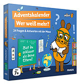 Kalender Die Maus Adventskalender Wer weiß mehr? von 