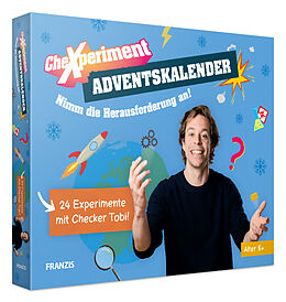  FRANZIS 67220 - CheXperiment Adventskalender: Nimm die Herausforderung an! 24 Experimente für den Advent mit Checker Tobi! von 