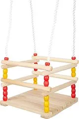 Small foot 1049 - Kleinkindschaukel, Gitterschaukel, 30x30cm Spiel