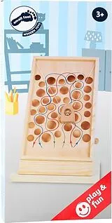 small foot 4603 - Kletterpfad, Kugel-Labyrinth, Holz, Höhe: 34 cm Spiel