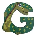 small foot 4656 - Buchstaben Tiere A bis Z, Buchstabe G Spiel