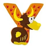 small foot 4674 - Buchstaben Tiere A bis Z, Buchstabe Y Spiel