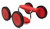 small foot 4912 - Pedal-Roller Rotini aus Kunststoff und Metall Spiel