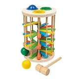 small foot 6569 - Klopfkugelturm, groß Spiel