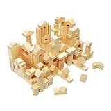 Holzbausteine Natur 100er-Pack im Beutel Spiel