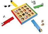 small foot 7959 - Hüpfmäuse, Holz, Geschicklichkeitsspiel, Familienspiel Spiel
