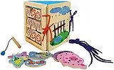 small foot 8550 - Motorik Dreifach Spaß (Angeln/Fädeln/Drehen) Spiel