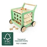 small foot 10947 - Lauflernwagen Move it!, Holz, 39x40x42cm Spiel