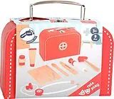 small foot 11183 - Spielset Arztkoffer aus Holz, inkl. Spritze, Stethoskop, Thermometer uvm. Spiel