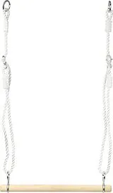 Small foot 11586 - Holztrapez, Hänge-Turnstange, Holz, Breite: 48cm Spiel