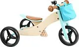 small foot 11610 - Laufrad-Trike 2-in-1, türkis Spiel