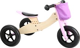 small foot 11611 - Laufrad-Trike, Maxi, 2 in 1, rosa Spiel