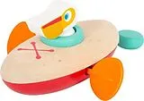 small foot 11654 - Aufzieh-Kanu Pelikan, Wasserspielzeug Spiel