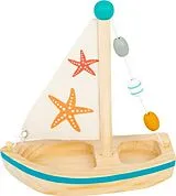 small foot 11658 - Segelboot Seestern, Wasserspielzeug Spiel
