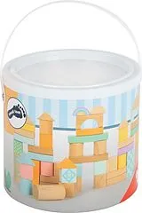 Holzbausteine Pastell Spiel