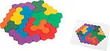 Lernspiel Holzpuzzle Hexagon Spiel