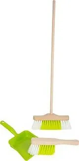 small foot 11767 - Kehr-Set mit Besen, Handfeger und Kehrblech Spiel