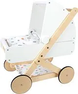 small foot 11914 - Puppenwagen, Little Button, Holz, Griffhöhe: 50cm Spiel