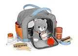 Katze mit Tasche und Pflege-Set Spiel