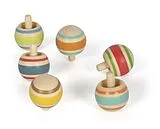 Small Foot 12606 - Wendekreisel-Set aus Holz Spiel