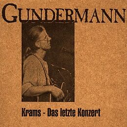 Gerhard Gundermann CD Gundermann Solo Live In Krams