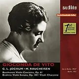 Gioconda/RIAS SO De Vito CD Violinkonzert/Sonate/Chaconne