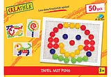 CR Tafel mit 50 Pins # 20mm Spiel