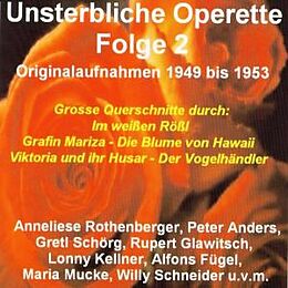 Various CD Unsterbliche Operette Folge 2