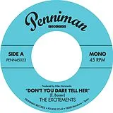 The Excitements Single (analog) Don't You Dare Tell Her