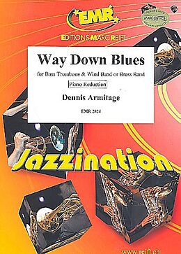 Dennis Armitage Notenblätter Way down Blues for bass trombone and