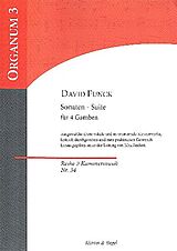David Funck Notenblätter Sonaten-Suite für 4 Gamben