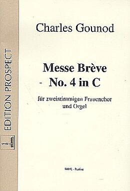 Charles Francois Gounod Notenblätter Messe brève