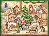 Kalender Adventskalender "Am Stall" von M. Wölber