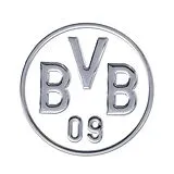 BVB 89140430 - BVB-Auto-Aufkleber silber, Borussia Dortmund Spiel