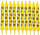 BVB 17440200 - BVB-Geburtstagskerzen 10er Set, Borussia Dortmund Spiel