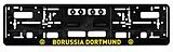 BVB 18590300 - BVB-Kennzeichenverstärker, Borussia Dortmund, KFZ-Nummernschild-Halterung Spiel