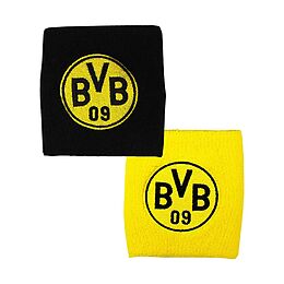 Borussia Dortmund 19270300 - BVB Schweißarmband/Schweißband, Schwarz/Gelb Spiel