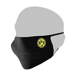 Borussia Dortmund BVB 09 - Mundschutz, Maske schwarz Spiel