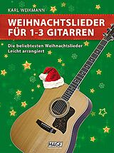  Notenblätter Weihnachtslieder für 1-3 Gitarren