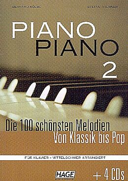 Kartonierter Einband Piano Piano 2 mittelschwer (mit 4 CDs) von 