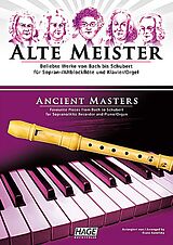  Notenblätter Alte Meister für Blockflöte und Klavier (Orgel)