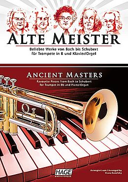  Notenblätter Alte Meister für Trompete und Klavier (Orgel)