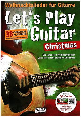  Notenblätter Lets play Guitar Christmas (+QR-Codes)