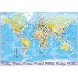 (Land)Karte Weltkarte politisch von Heinrich Stiefel