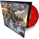 Death Dealer Vinyl Reign Of Steel (red Clear Splatter Lp)