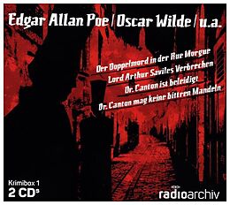 Audio CD (CD/SACD) KRIMIBOX 1 von Edgar Allan Poe, Oscar Wilde