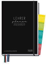Kalender Lehrer-Planer A4+ 22/23 [Black Edition] von 