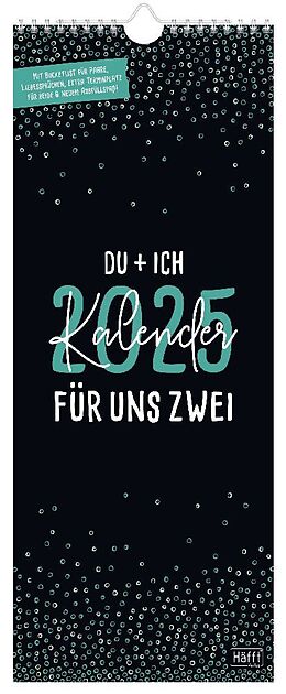 Kalender Du + Ich Kalender für uns Zwei 2025 Wand-Kalender 12 MONATE von 