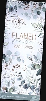 Kalender Planer für Zwei kompakt 24/25 Wand-Kalender [Blattgold] von 
