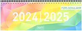 Kalender Tischkalender Schuljahr 24/25 - Rainbow von 